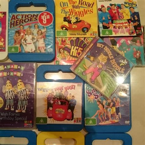 Kids DVD Collection - The Wiggles, Bananas In Pyjamas And Hi-5, Music & Media, CDs, DVDs & Other ...