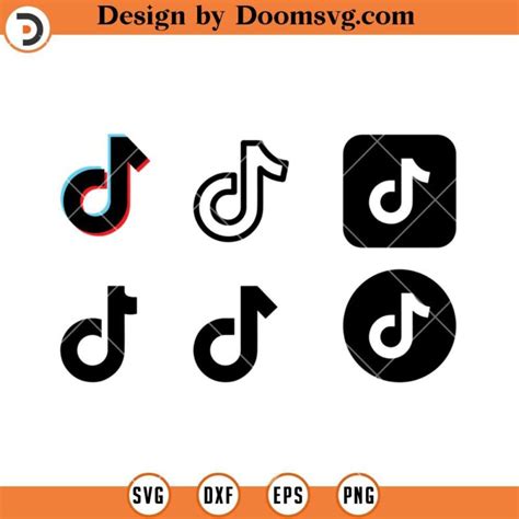 Tiktok Logo SVG, Tiktoker SVG, Watching Social Media Trending SVG - Doomsvg