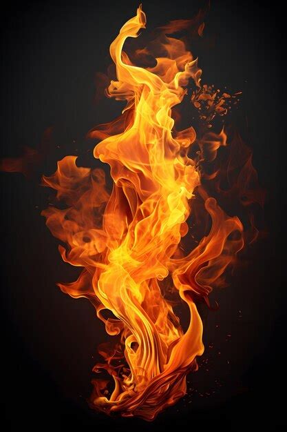 Premium Photo | Fire flames