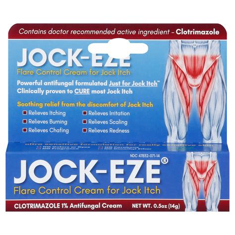 Jock-Eze Flare Control Cream For Jock Itch - Shop Skin & scalp treatments at H-E-B