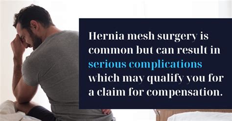 Hernia Mesh Injury | Common Injuries Resulting from Repair Surgery