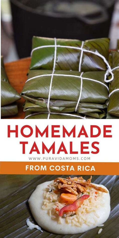 Costa Rican Tamales Recipe- Receta Tamal de Puerco de Costa Rica - Pura ...