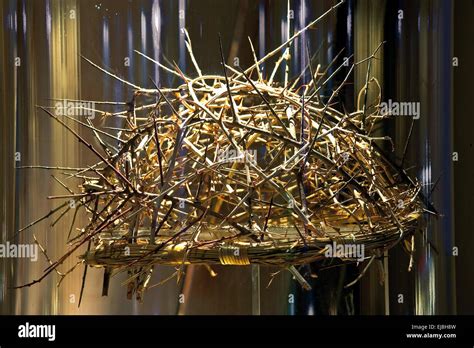 Piedmont Turin Museum of the Shroud Crown of Thorns Stock Photo - Alamy