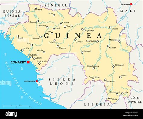 Mappa della guinea fotografías e imágenes de alta resolución - Alamy