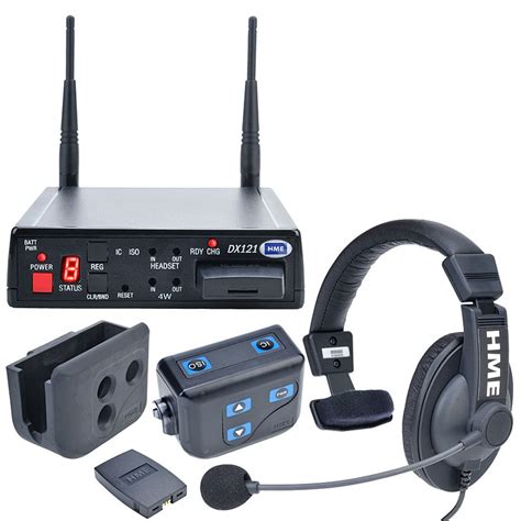 HME CZ11462 1-Up DX121 Wireless Intercom System w/ (1) HS15 Headset | Location Sound