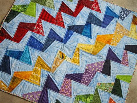 PDF Pattern TILTED Modern Quilt Pattern from Quilts by Elena