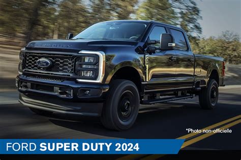 The 2024 Ford Super Duty: roomy and powerful