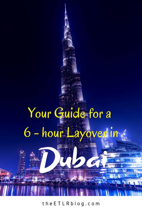 the burj tower is lit up at night with text that reads your guide for a ...