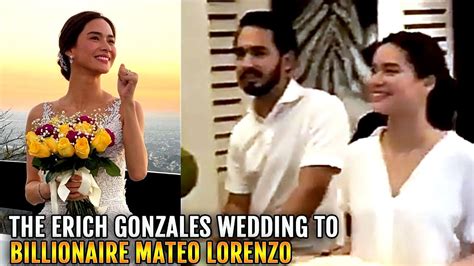 Congratulations!! Erich Gonzales WEDDING to Mateo Lorenzo on March FULL STORY!! - YouTube