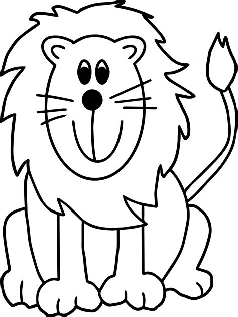 Printable Zoo Animals Coloring Pages