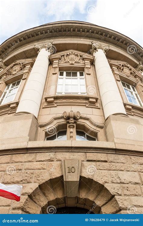 South Entrance into Poznan University of Medical Sciences Editorial Stock Image - Image of ...