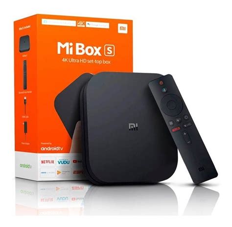 Xiaomi Mi Box S 4k Ultra Hd Android Tv | Mercado Livre