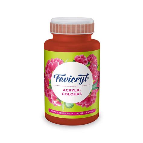 Buy Fevicryl Acrylic Colour, Art and Craft Paint, DIY Paint, Rich ...