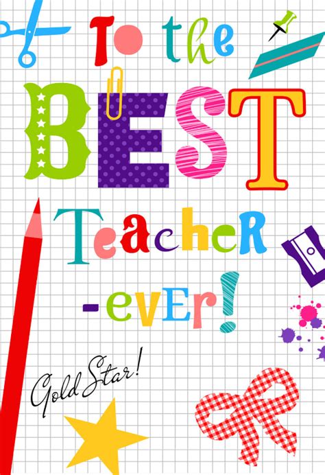 Thank You Teacher - Thank You Card For Teacher | Greetings Island