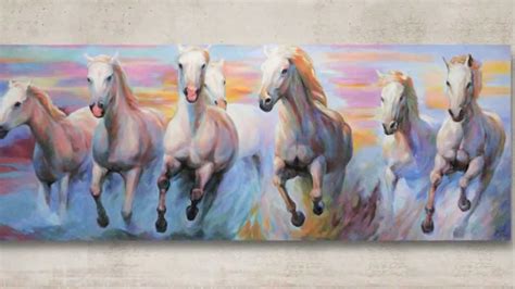 7 Running Horses Painting at PaintingValley.com | Explore collection of 7 Running Horses Painting