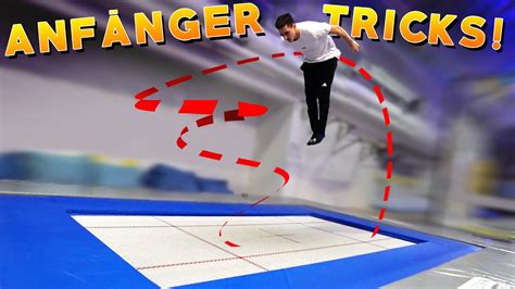 DIE BESTEN TRAMPOLIN TRICKS für Anfänger! - Trampoline Tipps & Tricks! - YouTube