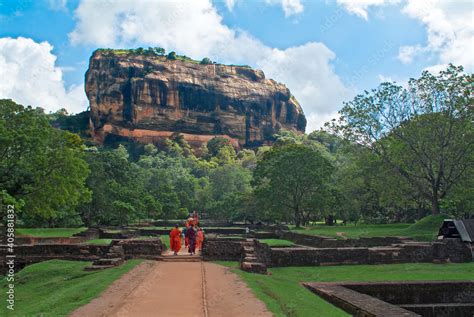 Sigiriya, also known as Lion Rock Stock Photo | Adobe Stock