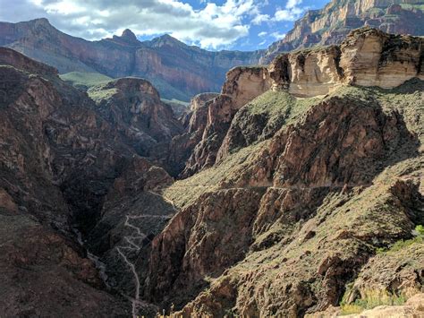 Bright Angel Trail (Inside the Grand Canyon) | Arizona, United States | Grand canyon arizona ...