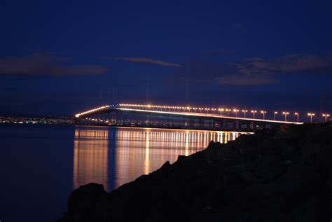 San Mateo Bridge | Night shot of the San Mateo/Hayward bridg… | Jeffrey Cole | Flickr