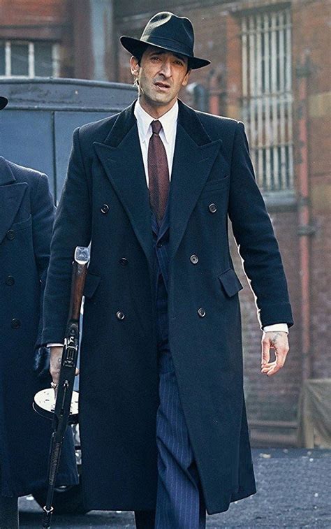 Adrien Brody Black Trench Coat | TV Series Peaky Blinders