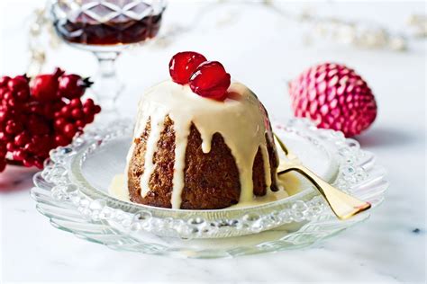 Cheat's mini Christmas puddings - Recipes - delicious.com.au