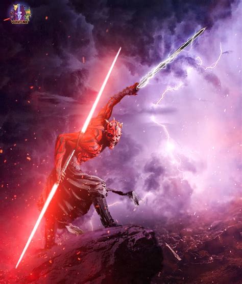 🌍 James Young posted on Instagram: “Darth Maul with the Dark Saber looking somewhat epic in my ...