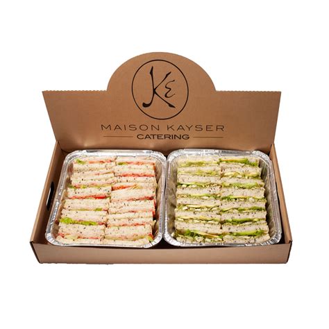 Club Sandwich Platter- 28 pieces – Maison Kayser Hong Kong