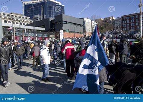 Seahawks Win Championship Celebration Parade Editorial Photography ...