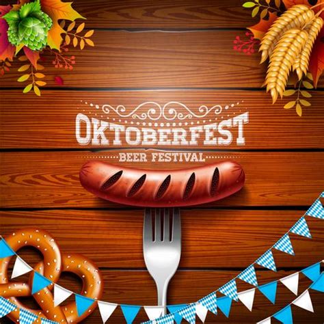 Oktoberfest Banner Illustration 330010 Vector Art at Vecteezy