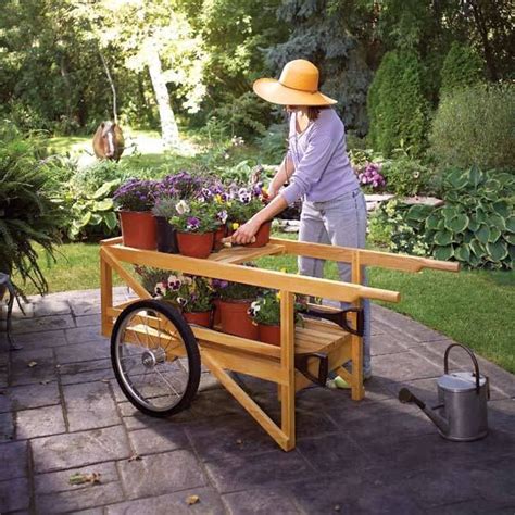 56 best images about Yard, Garden, Utility Carts & Wheelbarrows on Pinterest | Gardens, Firewood ...