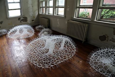 Organic Creatures Crafted from Plastic Cable Ties by Sui Park — Colossal