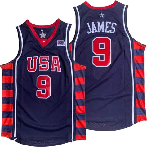 Lebron James Team USA Olympic Jersey