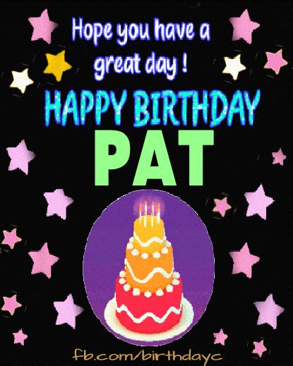 Happy Birthday PAT ! | Birthday Greeting | birthday.kim