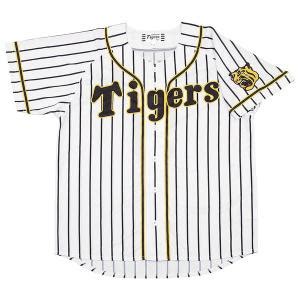 ミズノ 阪神タイガース公認 プリントユニフォーム (ホーム) 番号なし (Sサイズ) HANSHIN Tigers Print ...