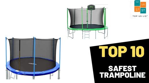 Top 10 Best Safest Trampoline with Enclosure Net 2020 Reviews - YouTube