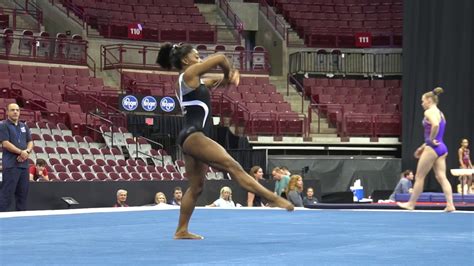 Simone Biles - Floor (Dance Through) - 2018 GK U.S. Classic - Podium Training - YouTube