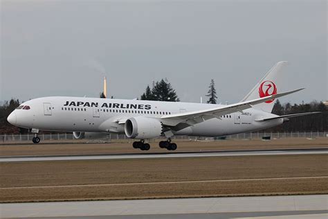 Japan Airlines Fleet Boeing 787-8 Dreamliner Details and Pictures