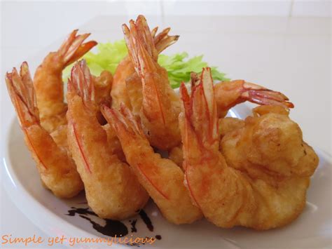 Simple yet yummylicious!: Mum's Bubble Prawns (Deep-fried prawns)