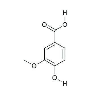 Structure of vanillic acid. | Download Scientific Diagram