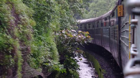 Mesmerizing Scenes From Konkan Railway: Indian Railways - YouTube