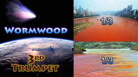 3rd Trumpet - 1/3 Water Poisionus "Wormwood" - Biblical Interpretation!