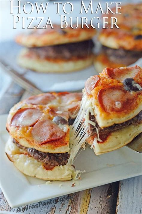 Pizza burger | Recipe | Pizza burgers, Recipes, Pizza burgers recipe