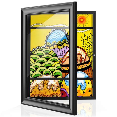 Anozie 9x12 Kids Art Frames for Kids Artwork Frames Changeable Front ...