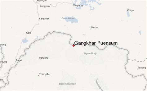 Gangkhar Puensum Mountain Information