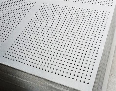 Perforated acoustic panels, Perforated sound absorbing panels