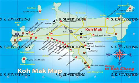 Mak Island Map