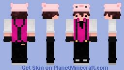 Axolotl Boy Skin Minecraft Skin