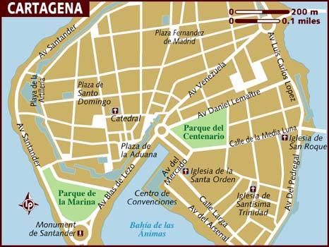 cartagena colombia map - Cartagena-Colombia-Travel