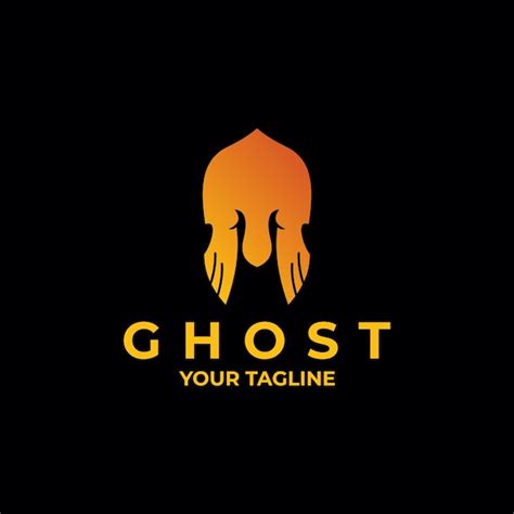 Premium Vector | Ghost logo vector design template