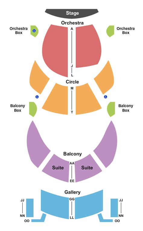 Grand Opera House - Oshkosh Seating Chart | Star Tickets